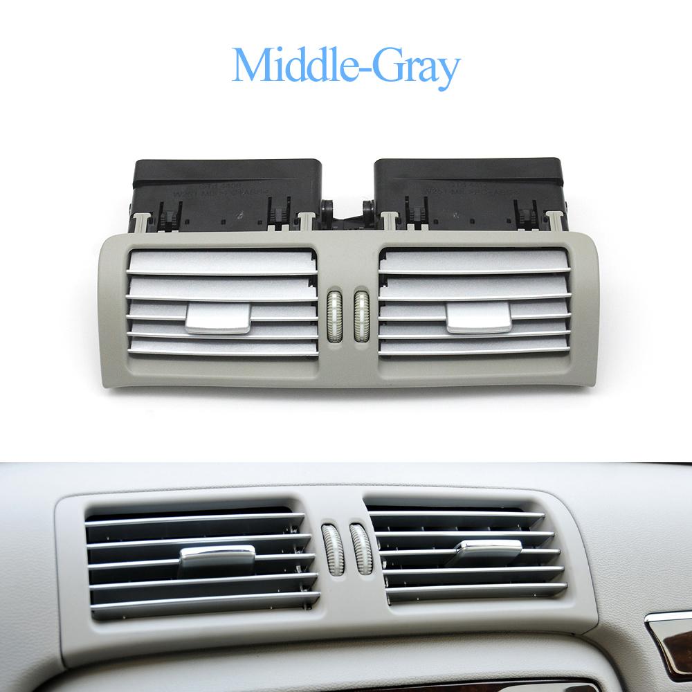 Upgraded Car Center Console Front Air Conditioning AC Vent Grille AC Wind Outlet Assembly For Benz R Class W251 2009-2018