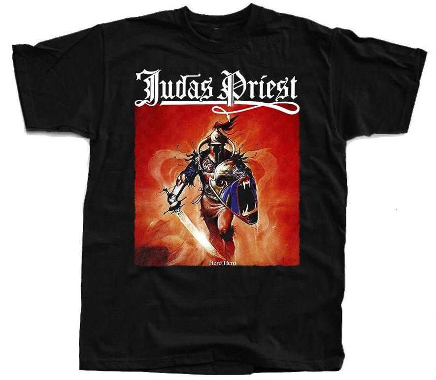 JUDAS PRIEST Hero hero T Shirt Black Men S-5XL Unisex T-Shirt L
