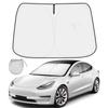AEQTV1 For Tesla Model Y 3 2016-2022 2023 2024 Car Sun Shade Front Window Shade Cover Visor Windshield Sunshade Model 3 Y  Accessories