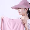 Summer Neck Face Sunshade Sun Hat Uv Protection Wide Brim Shade Hat Detachable Breathable Neck Face Baseball Cap Visor Beach Cap