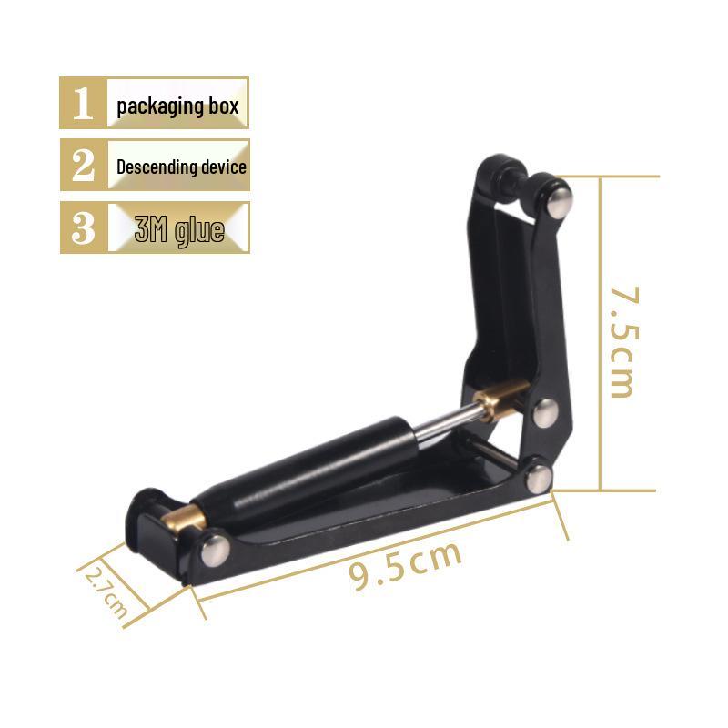 Dispositif d'amortissement hydraulique pour couvercle de piano avec protection anti-pincement