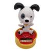 Dashboard Ornament Bobbling Head Toys Solar Powered Dancing Dog Solar Swing Dog Shaking Head Dolls