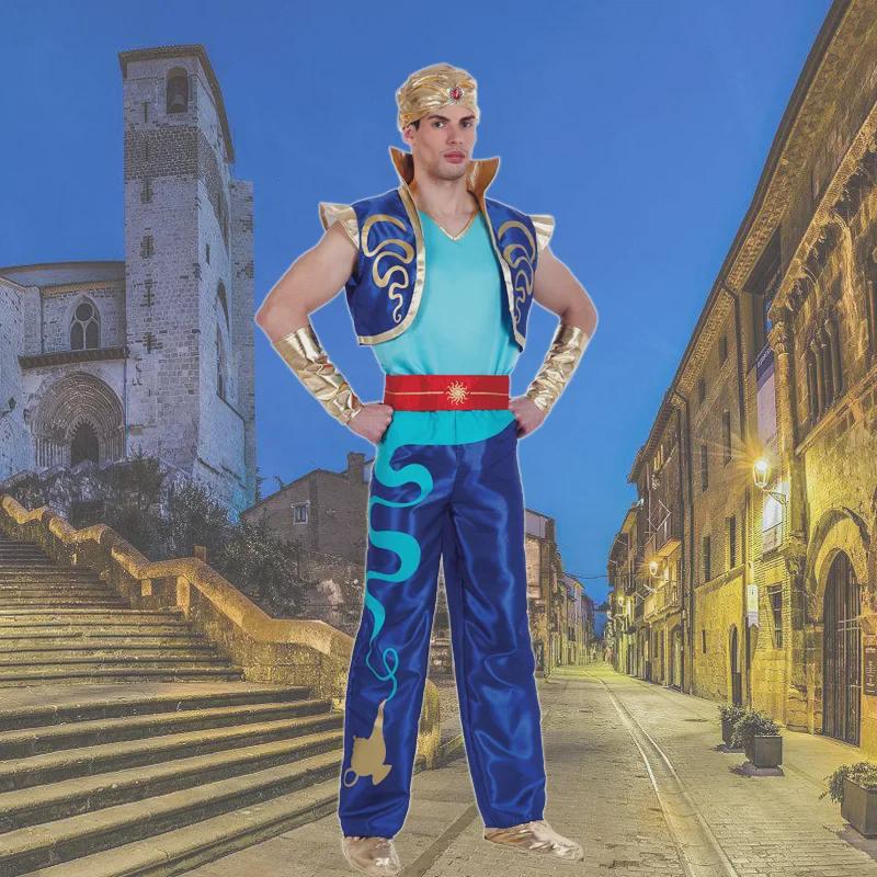 Halloween Aladdin Arabian Prince Costume for Boys