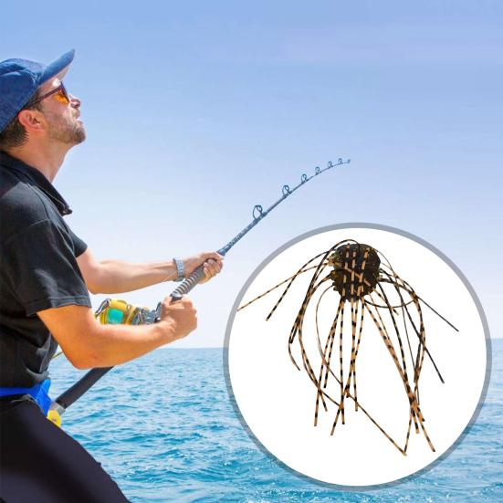 10 ks 1,4 cm/4 g Měkká kostka nástraha se sukýnkou Pomalu potápivá Barevná PVC Umělá kostka nástraha Sladkovodní Slanovodní Okoun Sumec Rybářské příslušenství