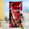 Arsenal Football Player Beach Towel Super Soft & Absorbent Comfortable Lightweight Suitable for Swimming, Gym, Camping, Yoga Vacation