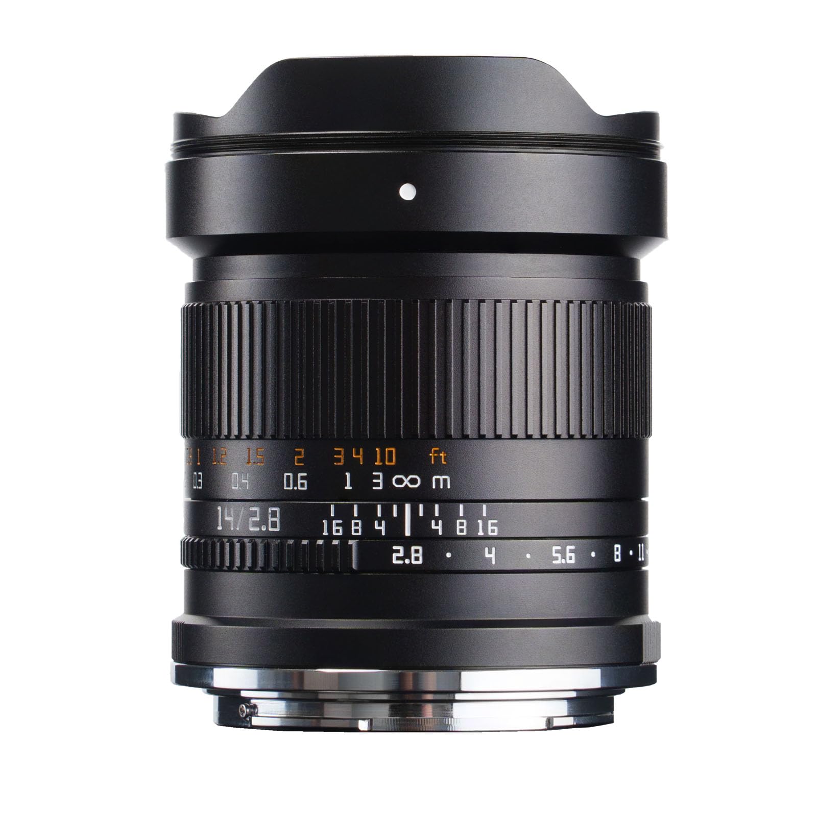 

TTARTISAN 14mm Angle Prime Lens with a Angle of Large and Manual Ideal for and Street Meisho Optics Canon RF F2.8 Full-Frame Ultra-Wide 114° View,