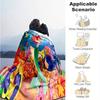 1pc The Little Mermaid Printing Blanket - Soft, All-Season Throw for Living Room, Bedroom,Personalized Gift with Adorable Cartoon Design