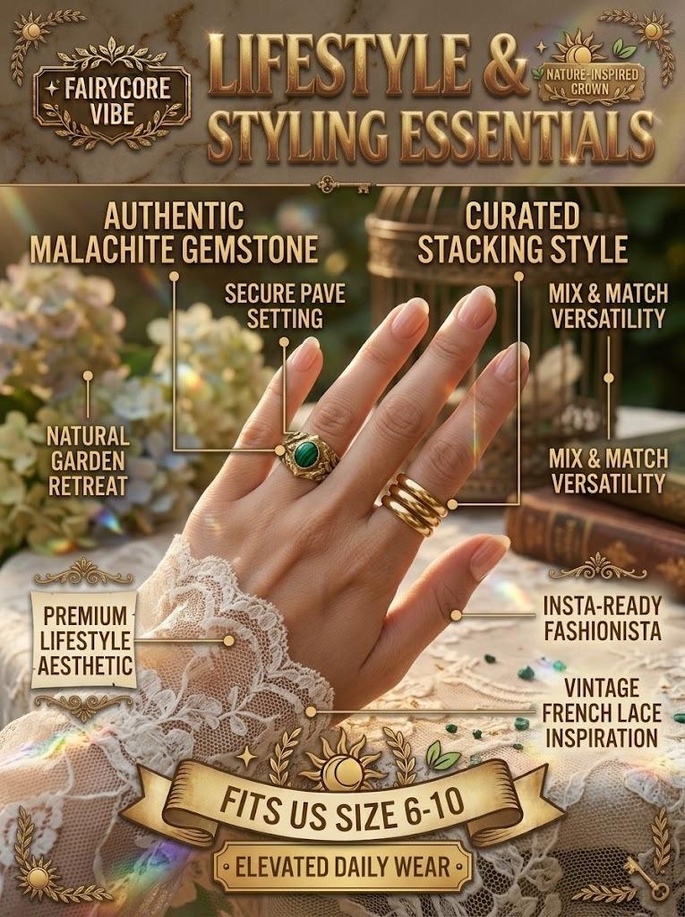 Vintage Retro Geometric Adjustable Open Ring Artistic Fashion Statement Finger Ring for Men Women Trendy Jewelry
