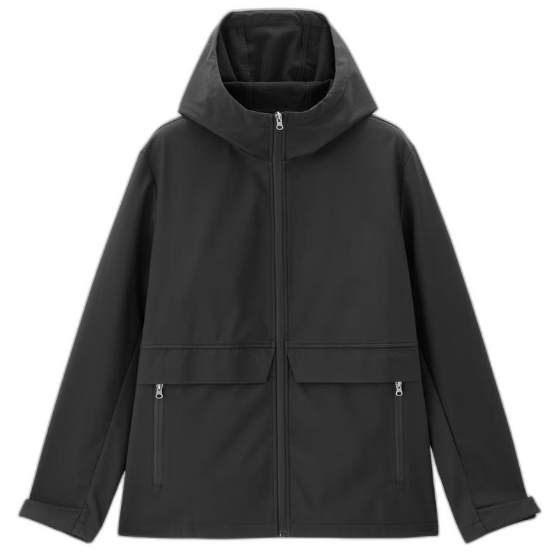 

Giordano Men s Urban Windproof Hooded Softshell Jacket S