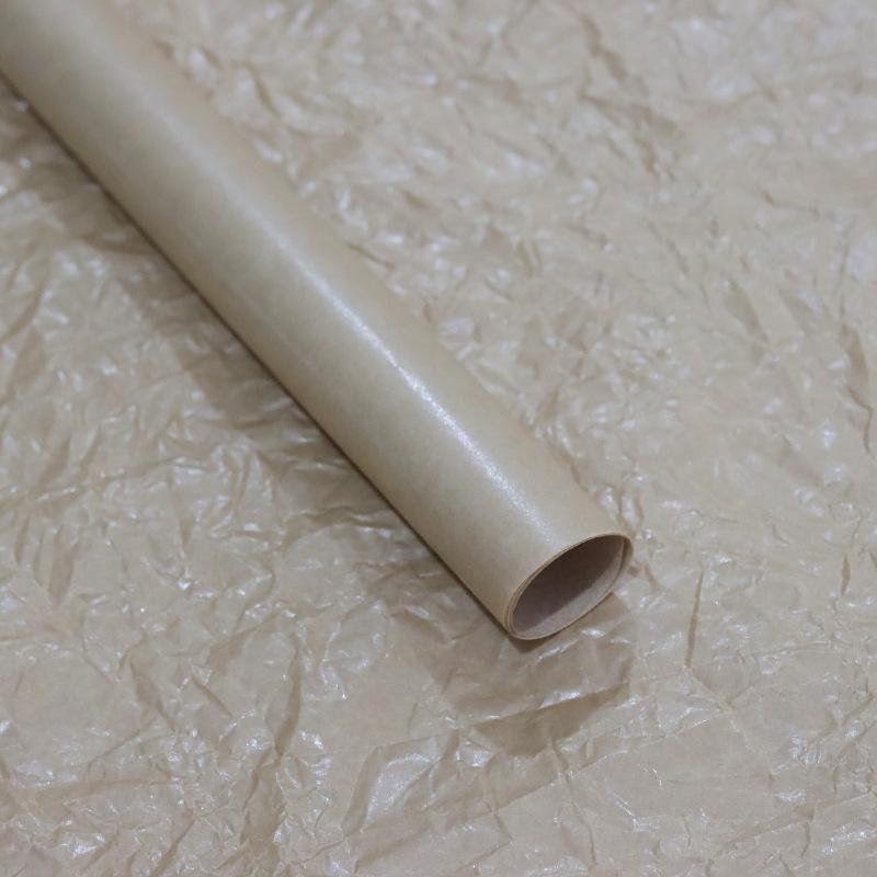 Perlmuttfarbenes Schnee-Birnen-Papier zum Einwickeln von Blumensträußen