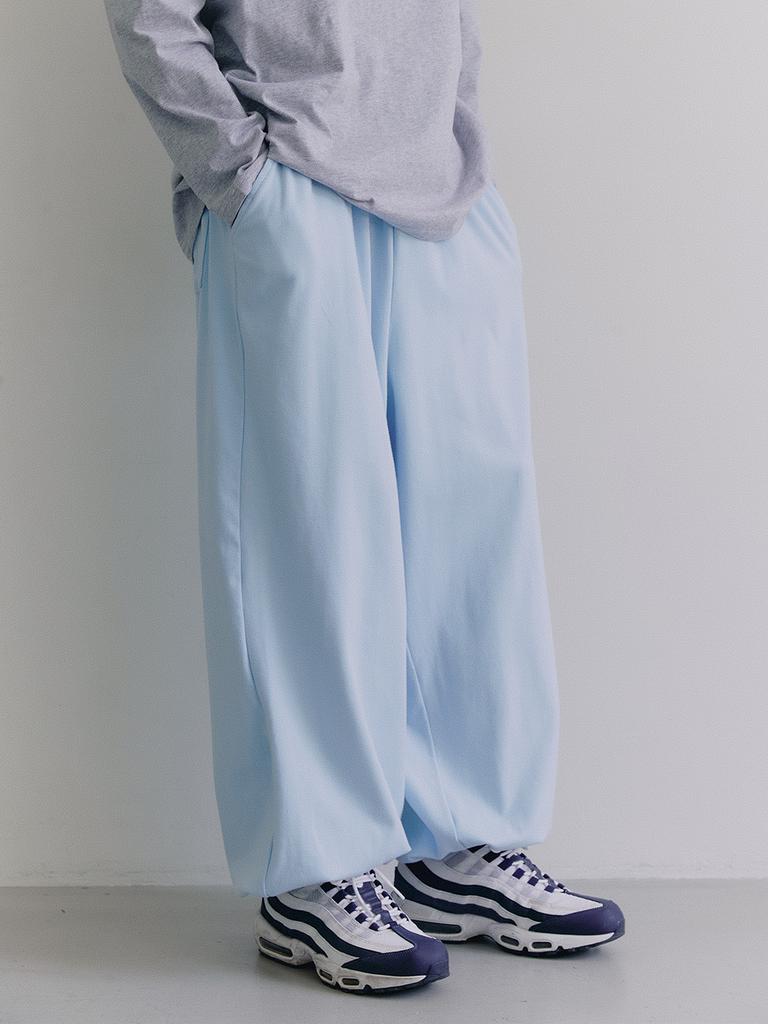 Tieseueichi Cotton Wide Jogger Pants 4 Colors