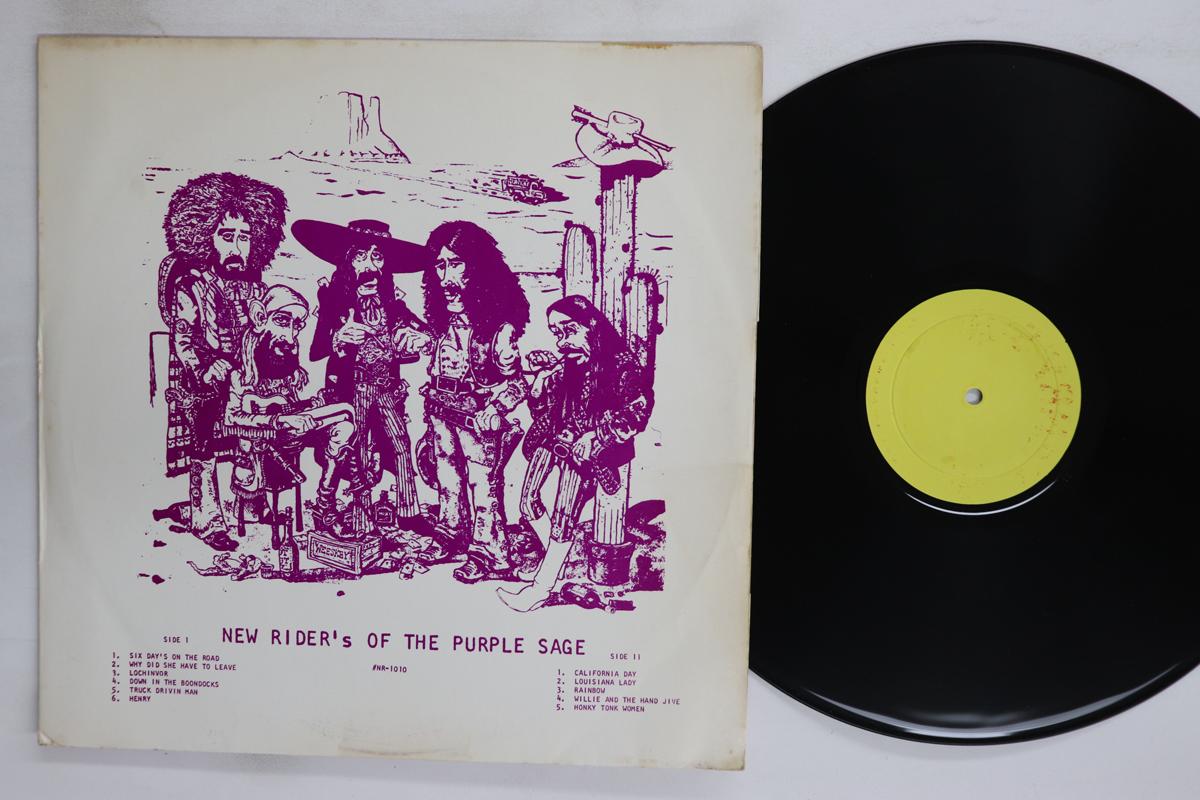 Виниловая пластинка NEW RIDERS OF THE PURPLE SAGE New Riders Of The Purple Sage NR1010 RIDER 1972 США Рок Б/у