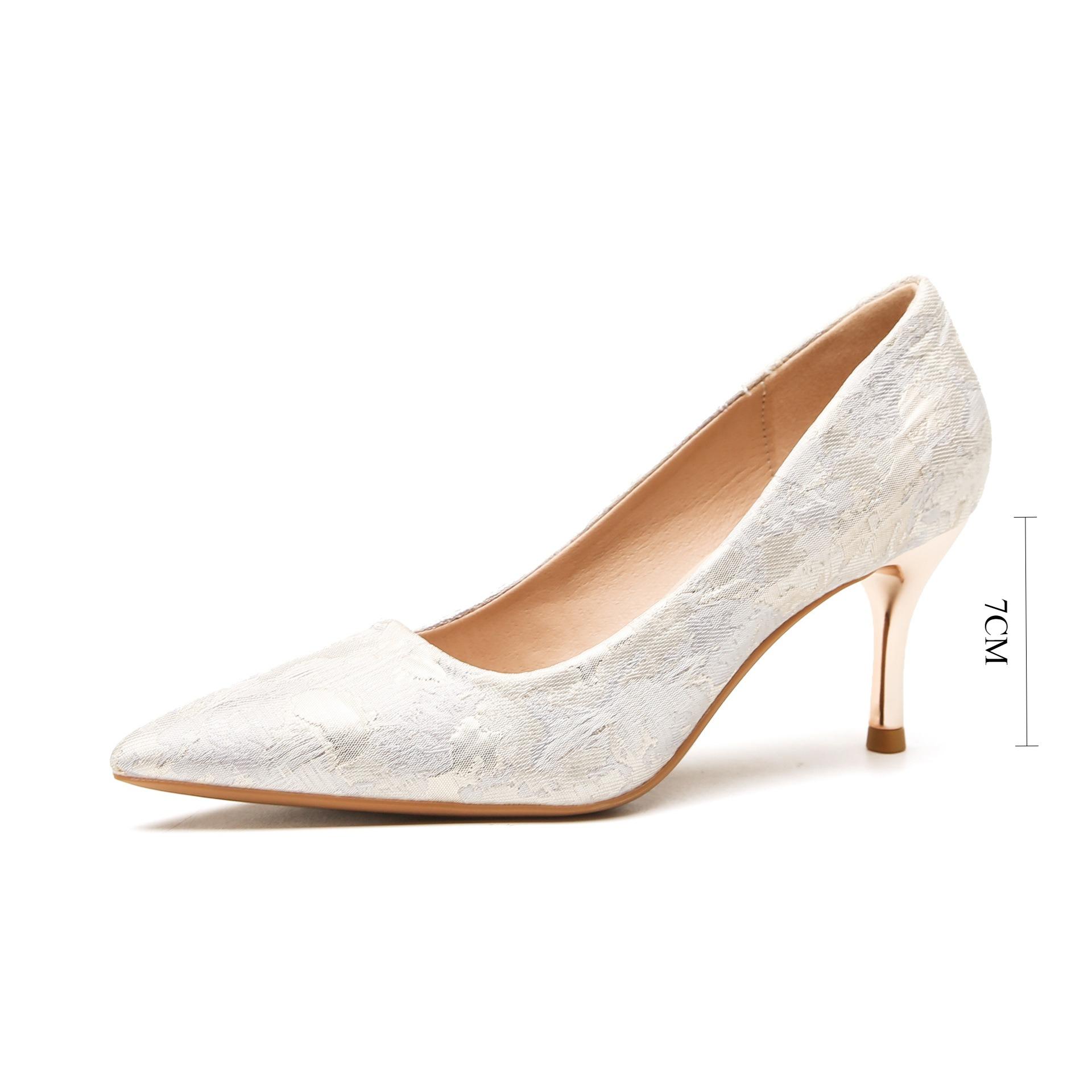 High Heels Women s Summer Light Mouth Stiletto High Heel Single Shoes New Chinese Style Cheongsam Pumps Women s Shoes 40 3570₽