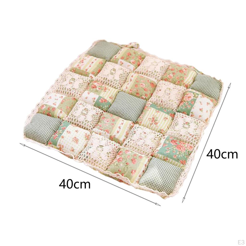 Chair Cushion Soft with Frilled Universal for Car Garden Decorations Accessory