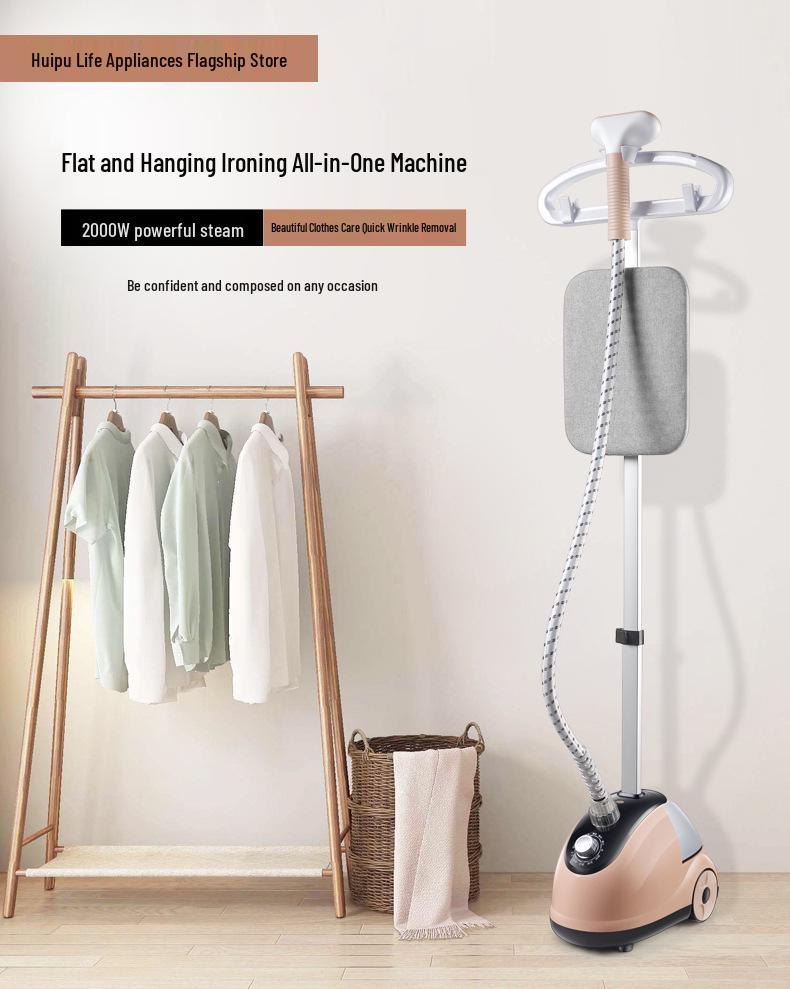 All-in-One Electric Steam Ironing Machine for Vertical & Flat Use