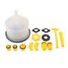 15Pcs Radiator Coolant Filling Funnel Kit Spill Proof Reinforced Design Universal Cooling System Fill Kit