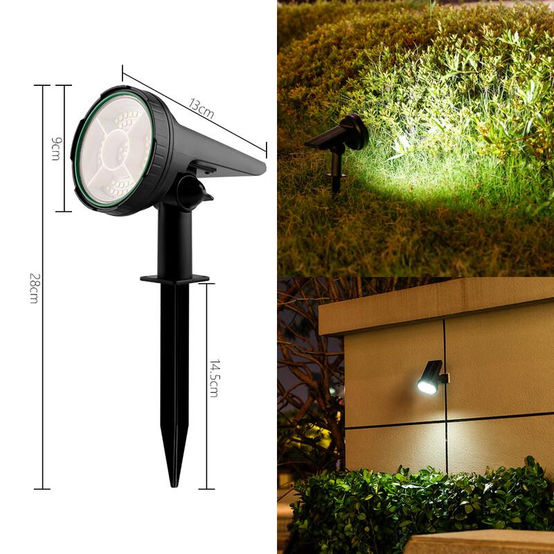 Nu Feng Solar Powered Outdoor Garden Spotlights