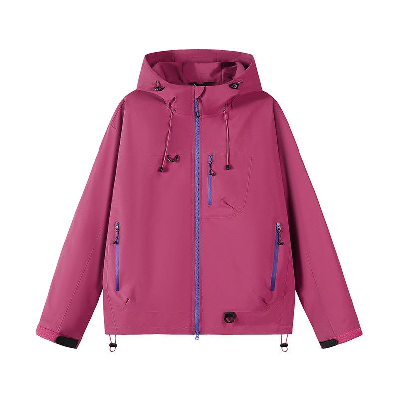 Outdoor Mountaineering Jacket Men's and Women's Loose Casual Versatile Hooded Jacket