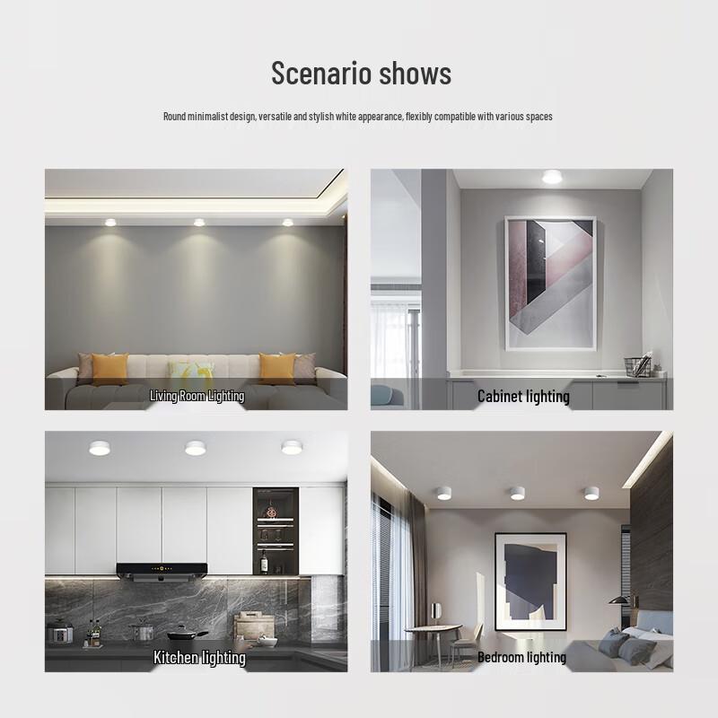 FSL LED Ultra-Thin Surface Mount Sensor Downlight