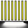 YFFSFDC LED Delight, Set of 8, COB, High Brightness, 12 V, Daylight, Car, White,