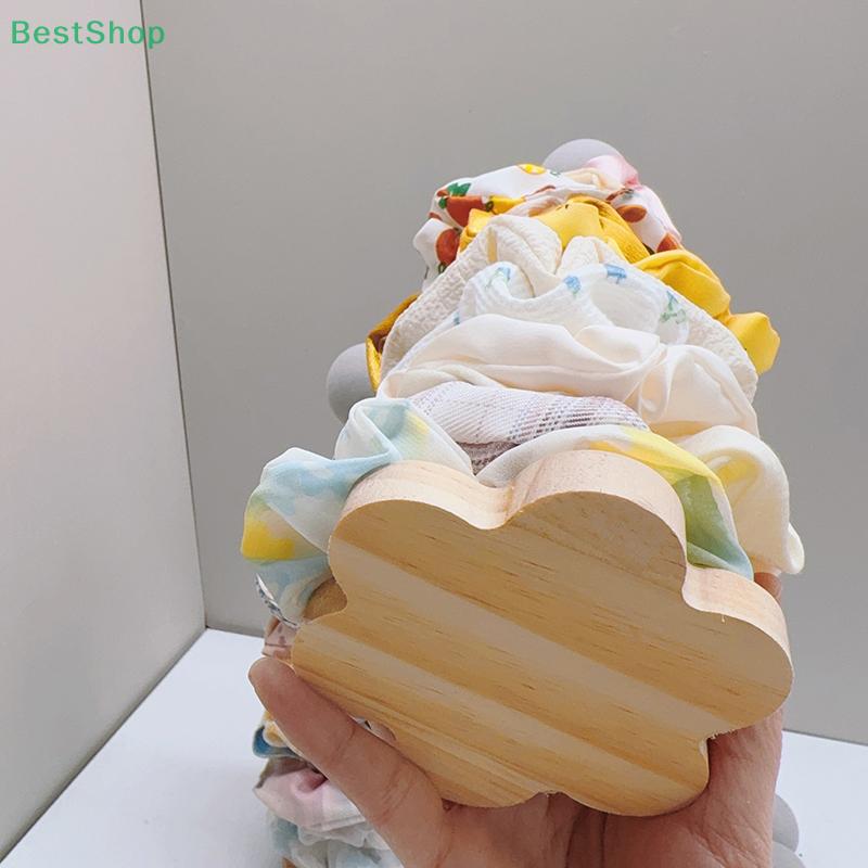 Wood Desktop Hair Scrunchies Hairpin Organizer Jewelry Bracelet Organizer Display Holder Girls Headband Display Stand