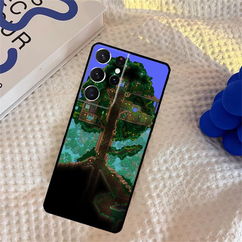 Game Terraria Case For Samsung Galaxy S23 S21 FE S20 S22 Ultra S8 S9 S10 Note 10 Plus Note 20 Ultra Cover