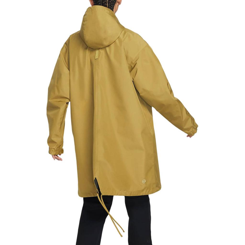 Nike Veste Homme Coton Couleur Unie Sports Extérieur Mi-Longueur à Capuche Décontractée Manches Longues Kaki DQ4283-382
