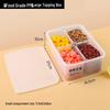 Shengbilai Commercial 4-Compartment Ingredient Organizer Set