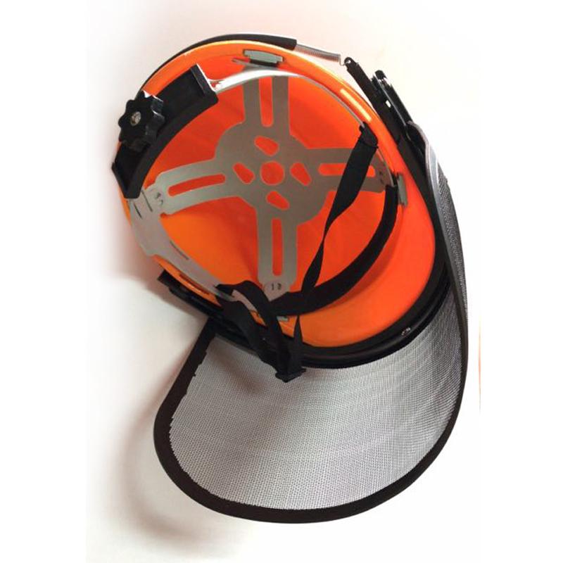Chainsaw Safety Helmet Face Shield Protection With Mesh Visor For Stihl Trimmer
