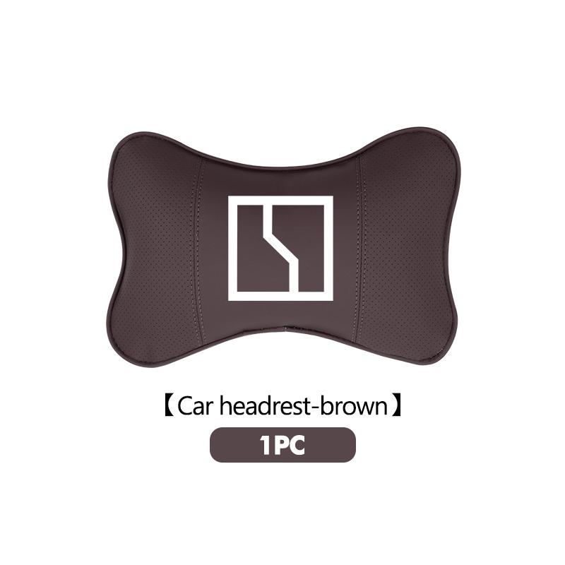 Car Seat Headrest Lumbar Support Spine Protect Neck Rest Cushion For Zeekr X 001 009 2022 2023 2024 EV 2021-2023 Krypton