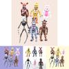 Cartoon Action Figures Handmade Cake Decor Toys 10cm Plastic Collectible Display Figurines