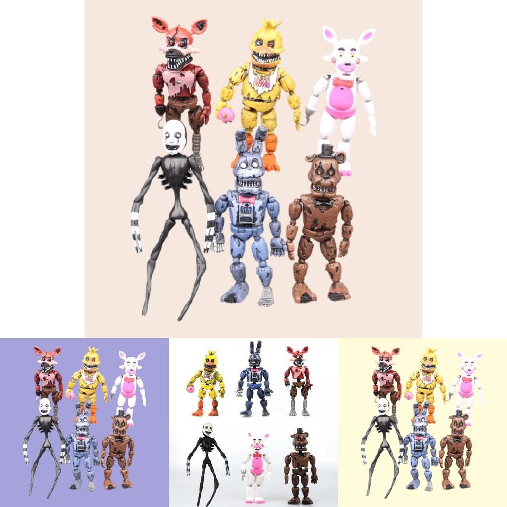 Cartoon Action Figures Handmade Cake Decor Toys 10cm Plastic Collectible Display Figurines