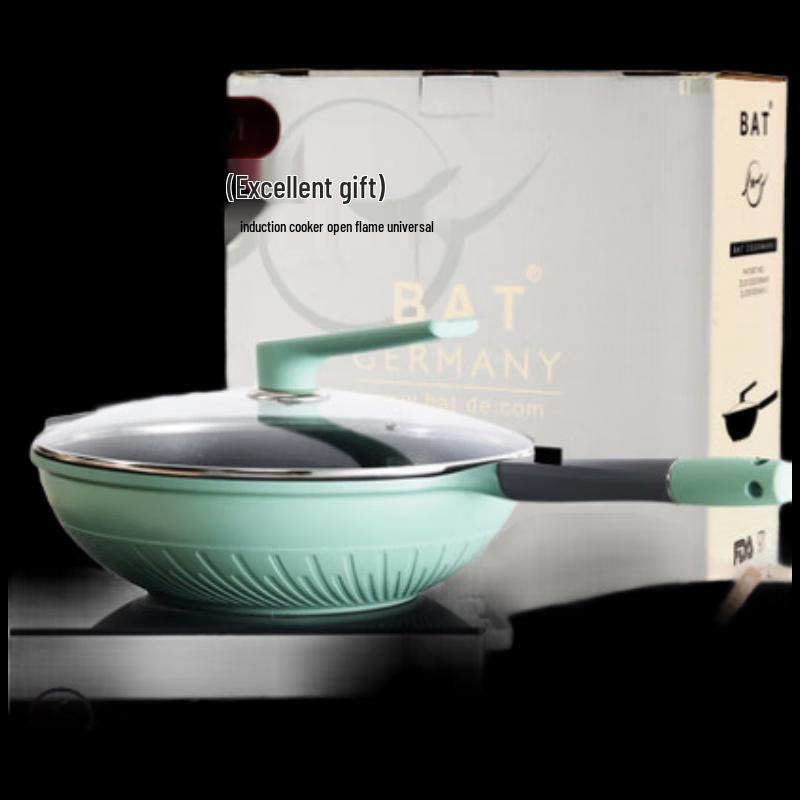 Lilang Non-stick Flat-Bottom Wok