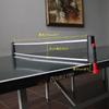 Portable Table Tennis Racket and Net Includes 2 3 Ping Pong an Expandable and a Storage Easy Set Rackets, Balls, Net, Bag. Setup.