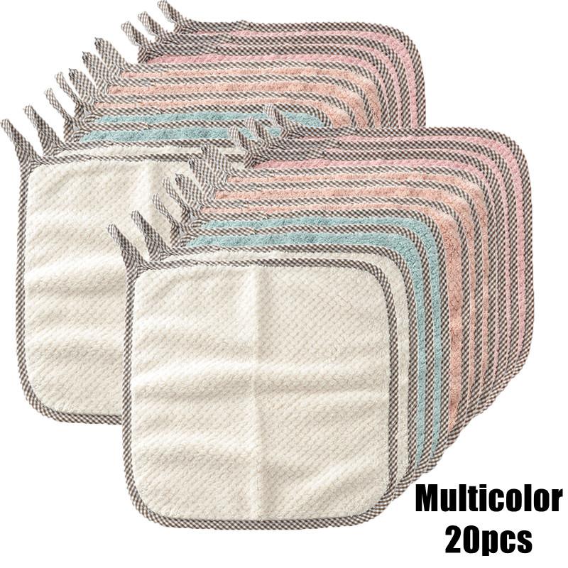 Nepřilnavé hadříky na utírání oleje, kuchyňské efektivní savé čisticí utěrky z mikrovlákna, domácí mycí utěrky na nádobí, kuchyňské utěrky