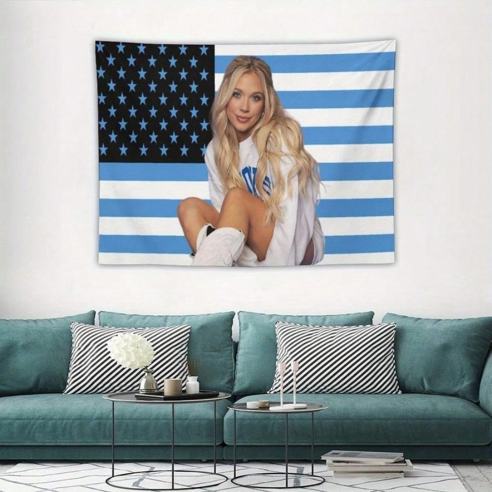 Megan Music Moroney Flag Wall Hanging Suitable For University Dormitory Bedroom Decoration Products Gift For Fans