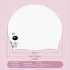 Ear Protection Silicone Swim Caps Animal Printed Seal Swim Hat Swimming Caps  Women Girls