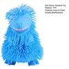 Cartoon Dinosaur Squeeze Toy with Long Hair Glitter Soft TPR Rubber Stress Relief Fidget for Kids Pull-Resistant Visual Stimulation Anxiety Relief