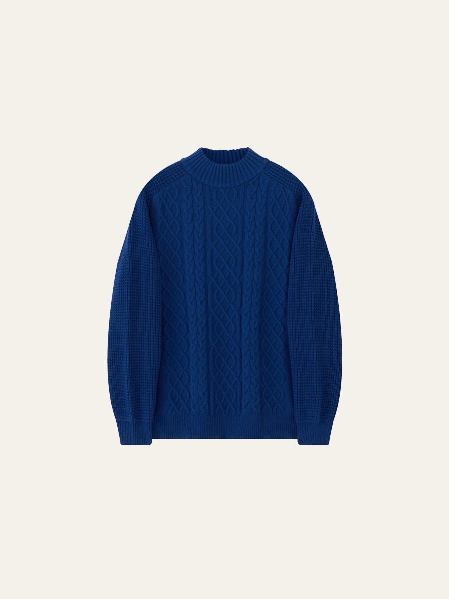Kani Cable Raglan Sewater (синий) 48