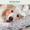 Summer Thin All-Season Pet Bed - Rose Velvet Double-Sided Mattress for Dogs & Cats