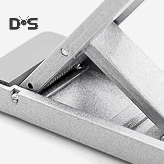 2Pcs Portable Laptop Stand Compact Design Portable Anti-Slip 3 Height Adjustment Notebook Bracket Computer Holders