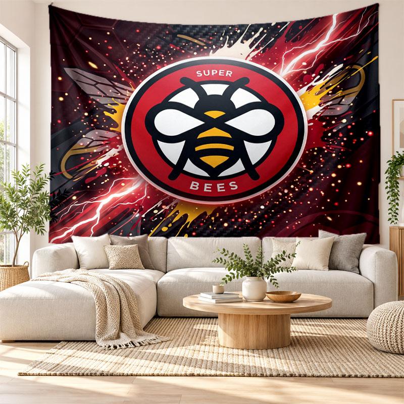 Brentford Football Wall Tapestry, Soft Fabric Wall Hanging, Decorative Backdrop For Bedroom Home Wall Art