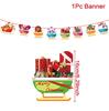 Christmas Banner 2025 Merry Christmas Decorations for Home Garland Santa Claus Navidad Natal Xmas Gift Noel Decor New Year 2025