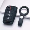 Key Fob Cover for Volkswagen Golf Tiguan Passat Octavia MK7 MK2 B8 Kodiaq with Keychain Anti-Scratch Guard Shockproof Protection Soft Grip Texture