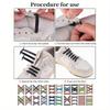 16pcs/Set Silicone No Tie Shoelaces, Elastic Shoelaces Suitable For Sneakers, Casual Shoes, Sports Shoes Summer Daily Wear