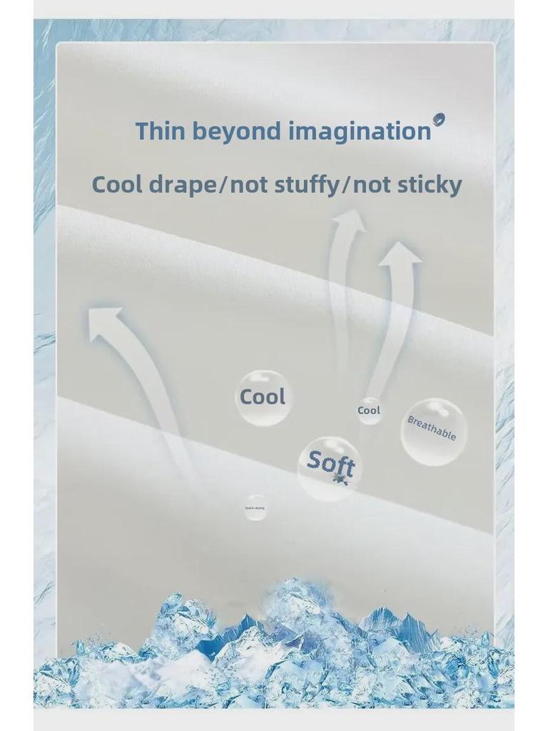 Kids' Gray Summer Ice Silk Sports Pants: Anti-Mosquito Trendy Casual Trousers for Boys