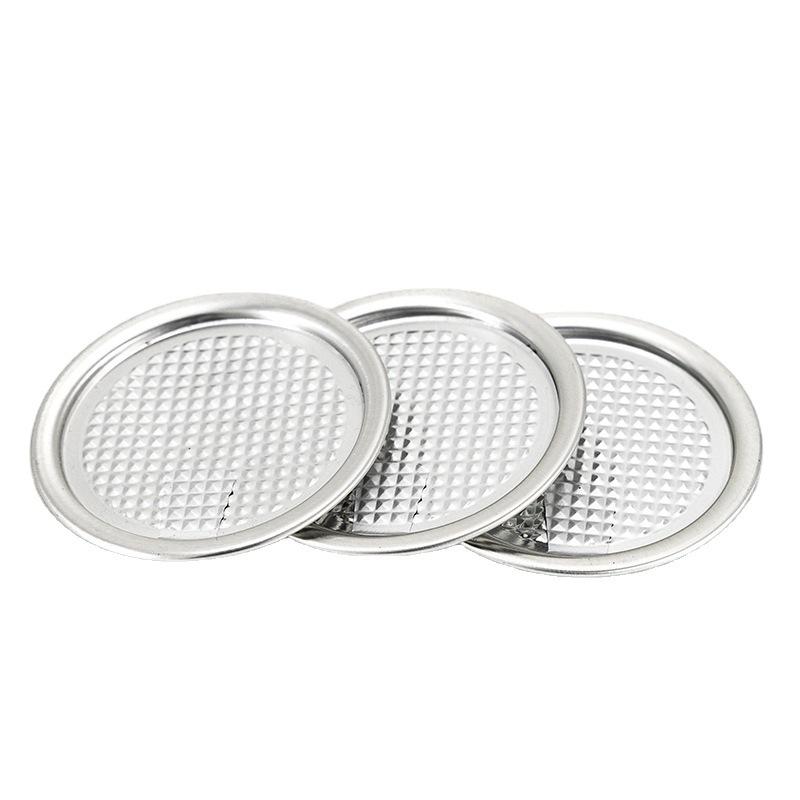 50 sztuk 200#50mm 202#52mm Aluminiowa nakrętka z pierścieniem do pociągania Folia na wierzch nakrętki Nakrętki do napojów gazowanych piwa coli Pokrywka do puszek spożywczych Łatwe do otwarcia przez rozerwanie