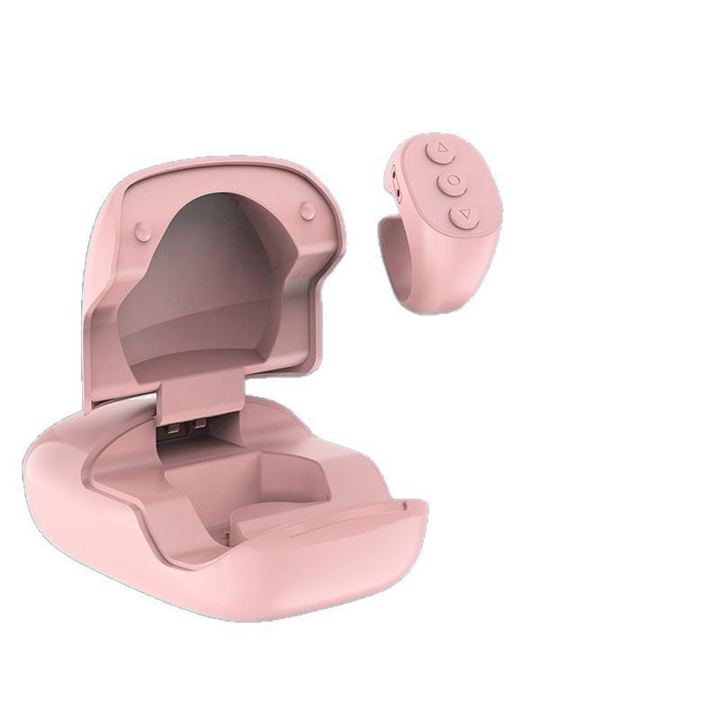 Bluetooth Remote Controller for Video Browsing, Photo Liking, Zooming, and E-book Navigation.