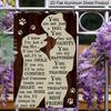 2D Flat - 1pc of Vintage Aluminium Metal Sign for Dog Lovers - Perfect Wall Art Decoration for Home, Living Room, Backyard, Veterinary Clinic, or