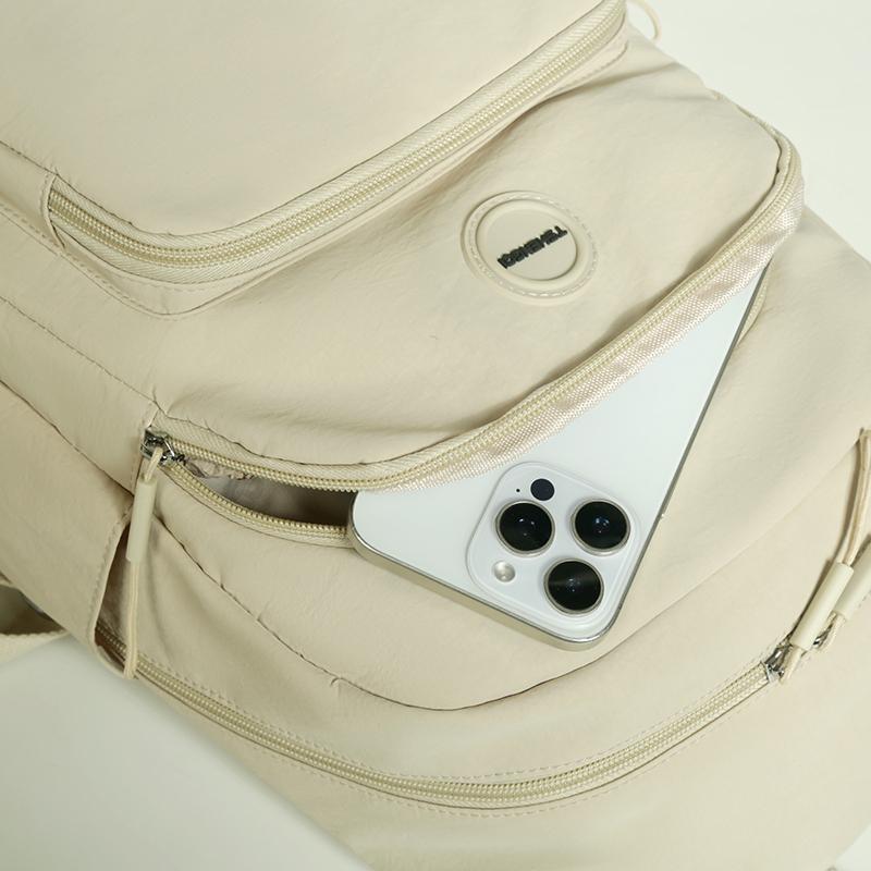 Zaino Monocolore da Viaggio Leggero per Donna